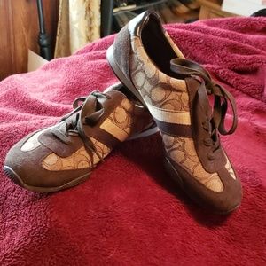 Brown Coach Sneakers